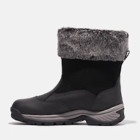 Women's White Ledge Waterproof Pull-On Snow Boot