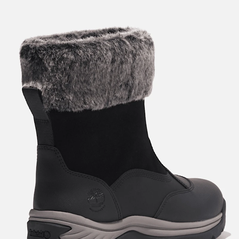 Women's White Ledge Waterproof Pull-On Snow Boot