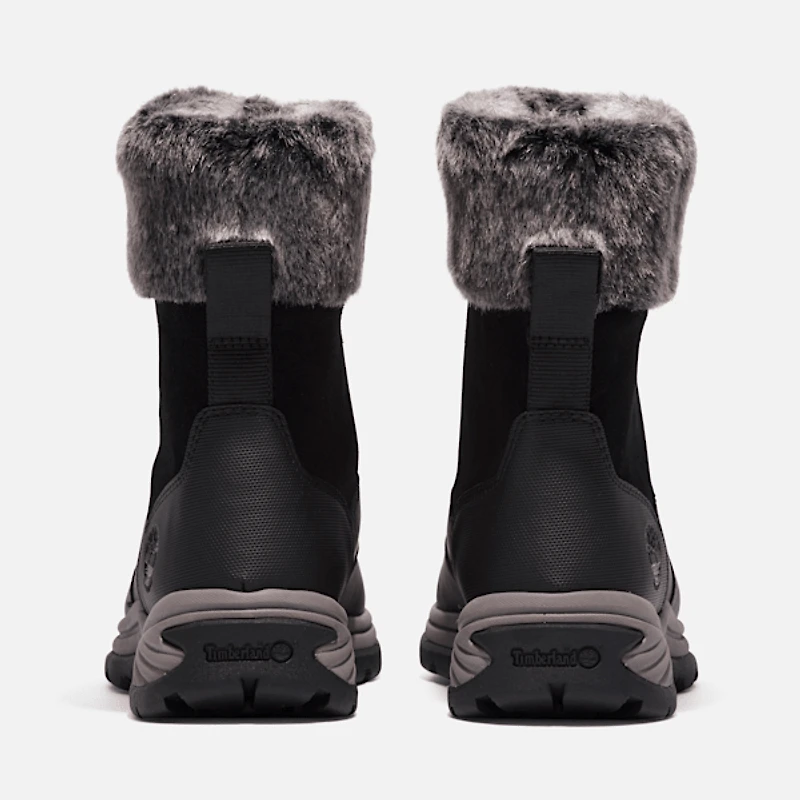 Women's White Ledge Waterproof Pull-On Snow Boot