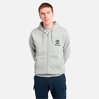Print Stack Logo Full-Zip Hoodie