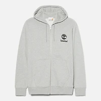 Print Stack Logo Full-Zip Hoodie