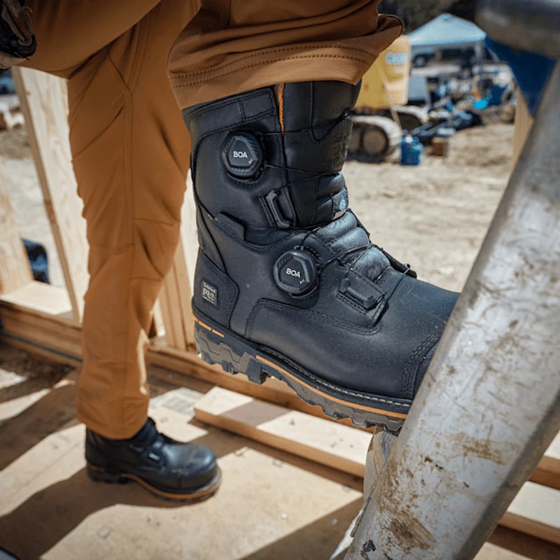 Men's Boondock Pull-On Composite Toe Waterproof Work Boot