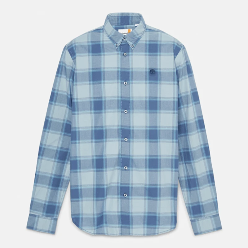 Men's Poplin Check Shirt