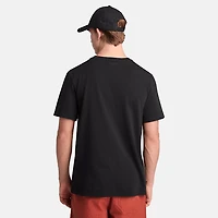 Men's Washed Embroidered Logo T-Shirt