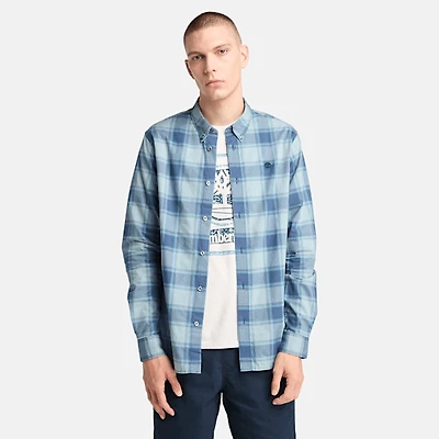 Men's Poplin Check Shirt