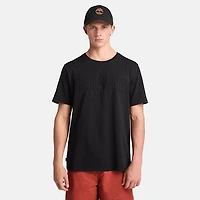 Men's Washed Embroidered Logo T-Shirt