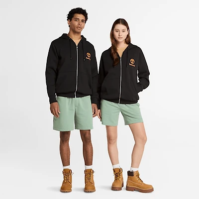 Print Stack Logo Full-Zip Hoodie