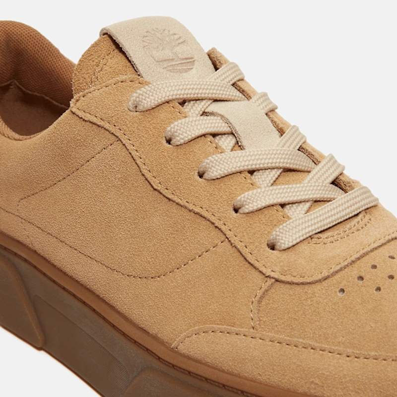 Women's Laurel Court Suede Accent Lace-Up Sneaker