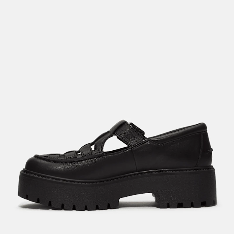 Women's Stone Street Platform Buckle Shoe