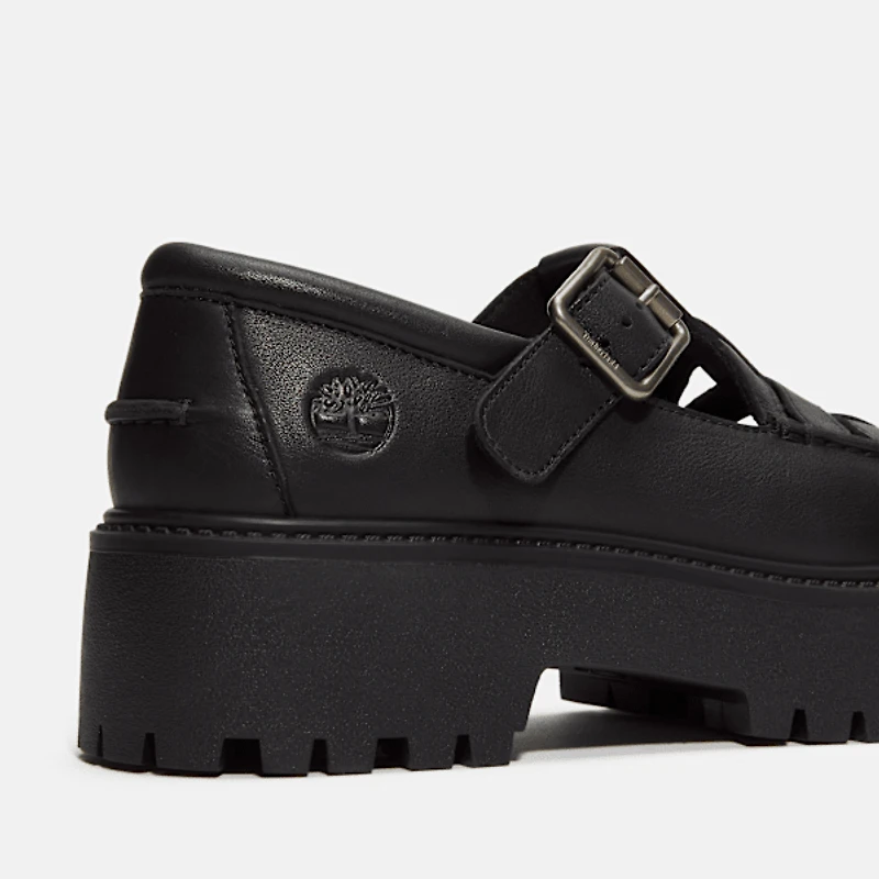 Women's Stone Street Platform Buckle Shoe