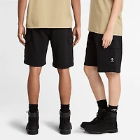 Woven Badge Cargo Sweatshort