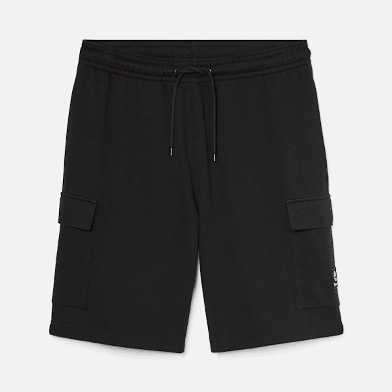 Woven Badge Cargo Sweatshort