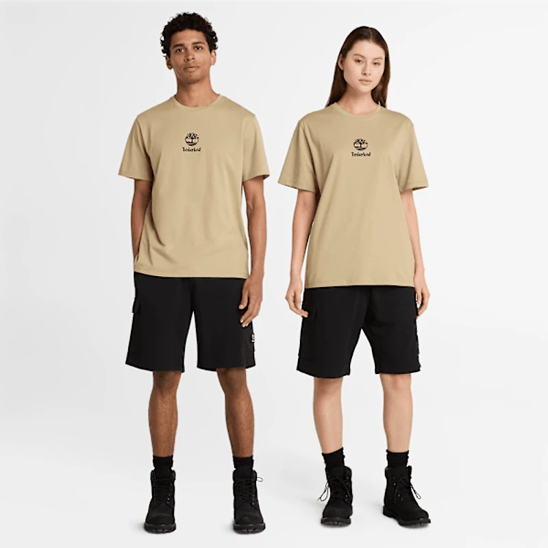 Woven Badge Cargo Sweatshort