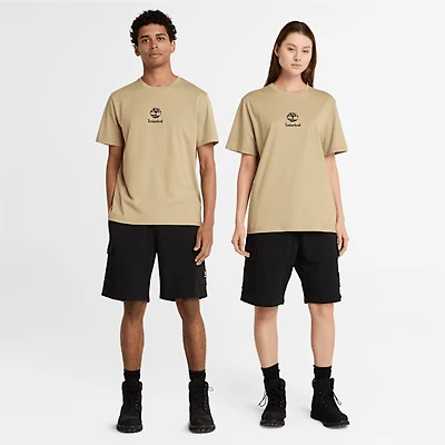 Woven Badge Cargo Sweatshort