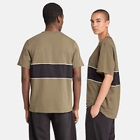 Cut-and-Sew Short-Sleeve T-Shirt