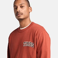 Men's Front Timbs Graphic Crew Neck Sweatshirt