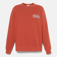 Men's Front Timbs Graphic Crew Neck Sweatshirt