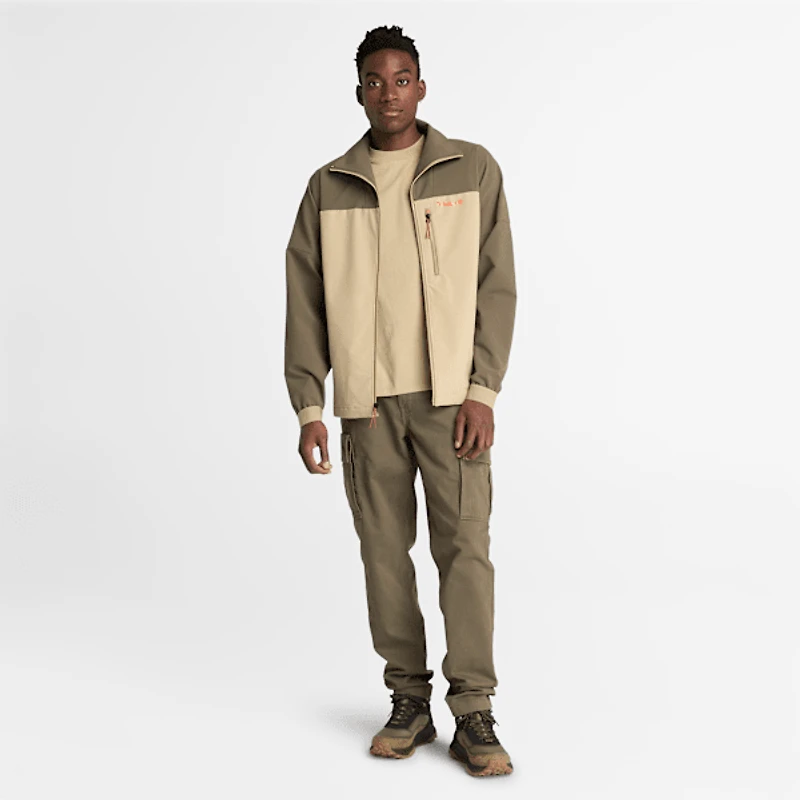 Men's Durable Water-Repellent Softshell Jacket