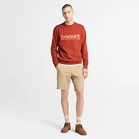 Men's Established 1973 Embroidered Logo Crew Neck Sweatshirt