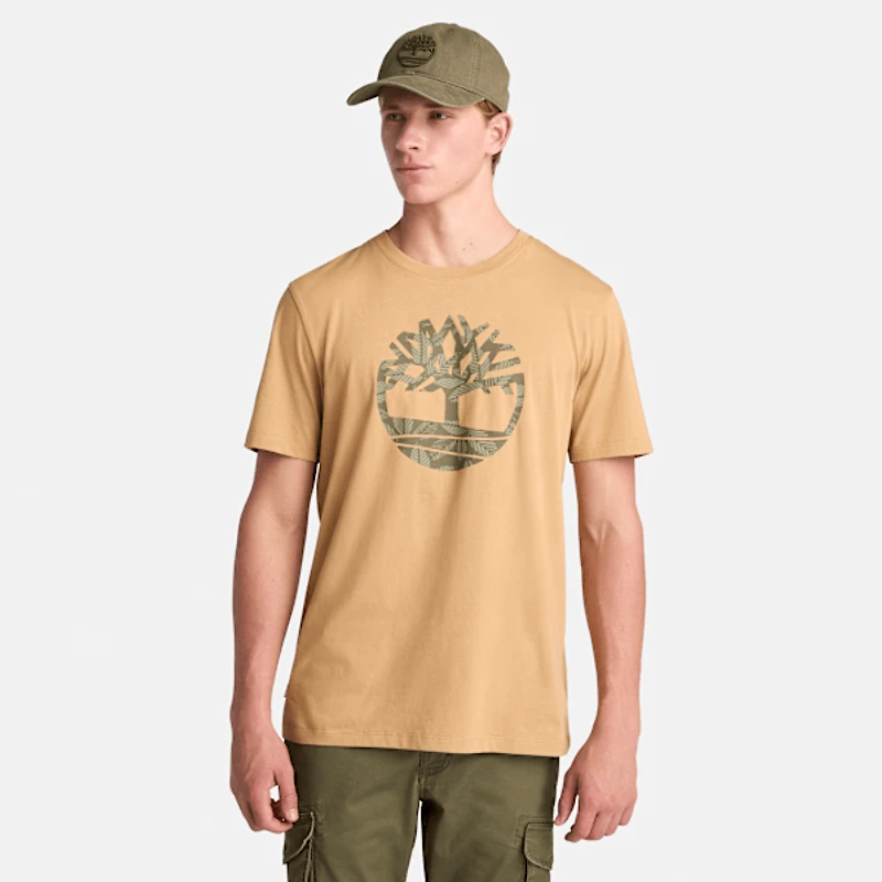 Men's Northwood Floral Tree Logo Short-Sleeve T-Shirt