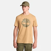 Men's Northwood Floral Tree Logo Short-Sleeve T-Shirt