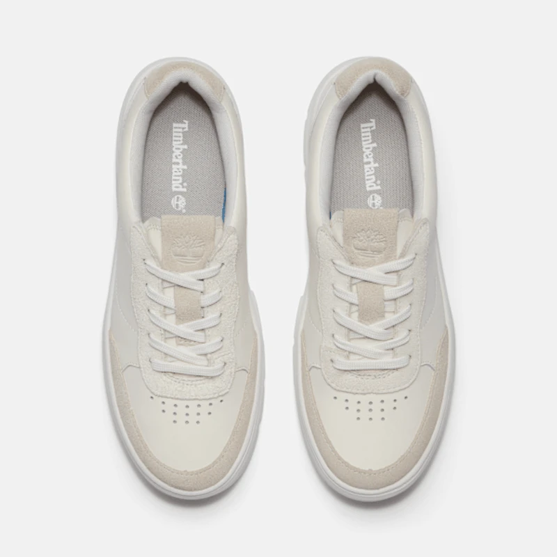 Women's Laurel Court Suede Accent Lace-Up Sneaker