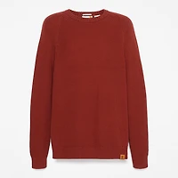 Men's Raglan Sleeve Ribbed Sweater