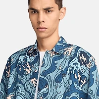 Men's Seersucker Graphic Resort Shirt