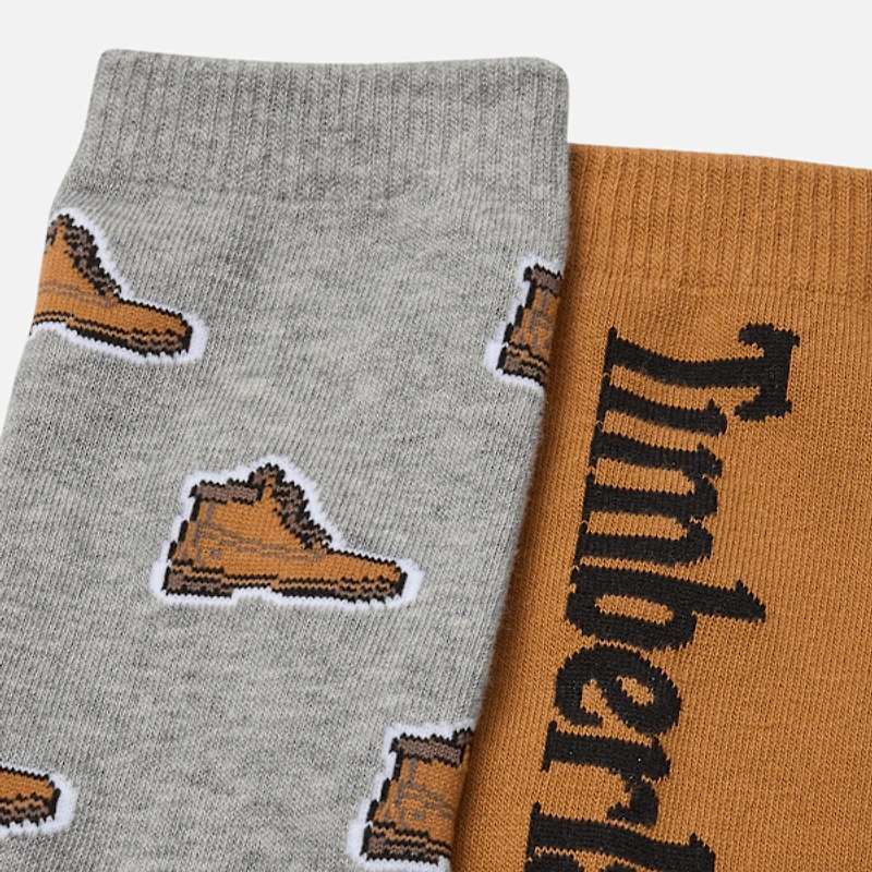 Hampshire 2-Pack Print Crew Sock