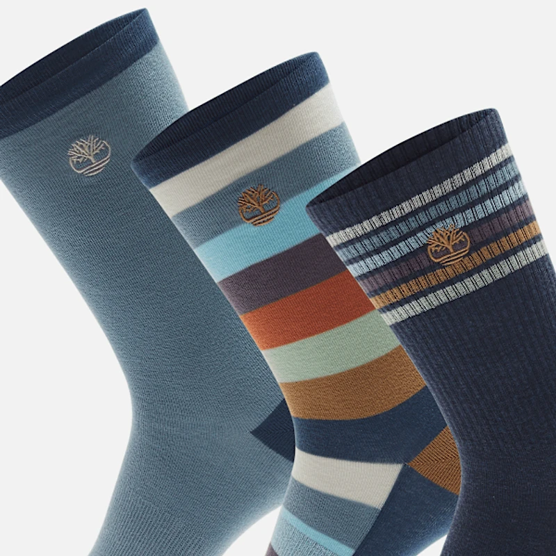 3 Pack Stripe Sock