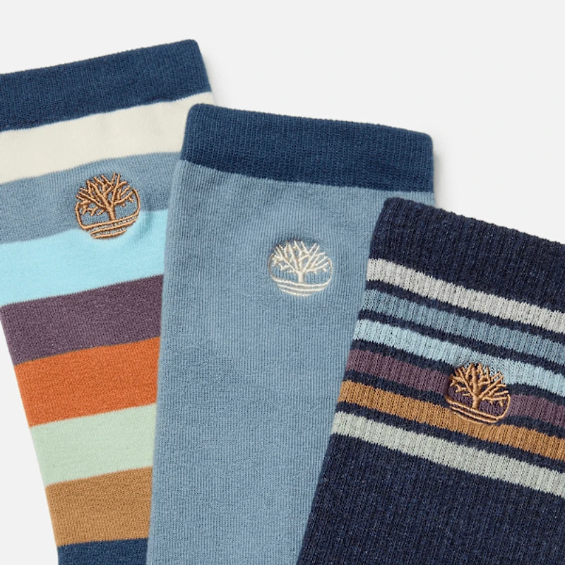 3 Pack Stripe Sock