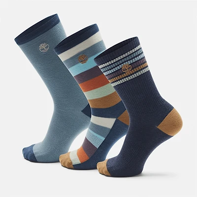 3 Pack Stripe Sock