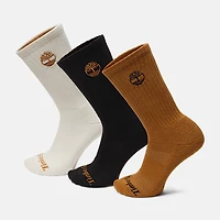 Newmarket 3-Pack Half Cushion Crew Sock