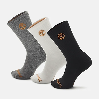 Newmarket 3-Pack Half Cushion Crew Sock