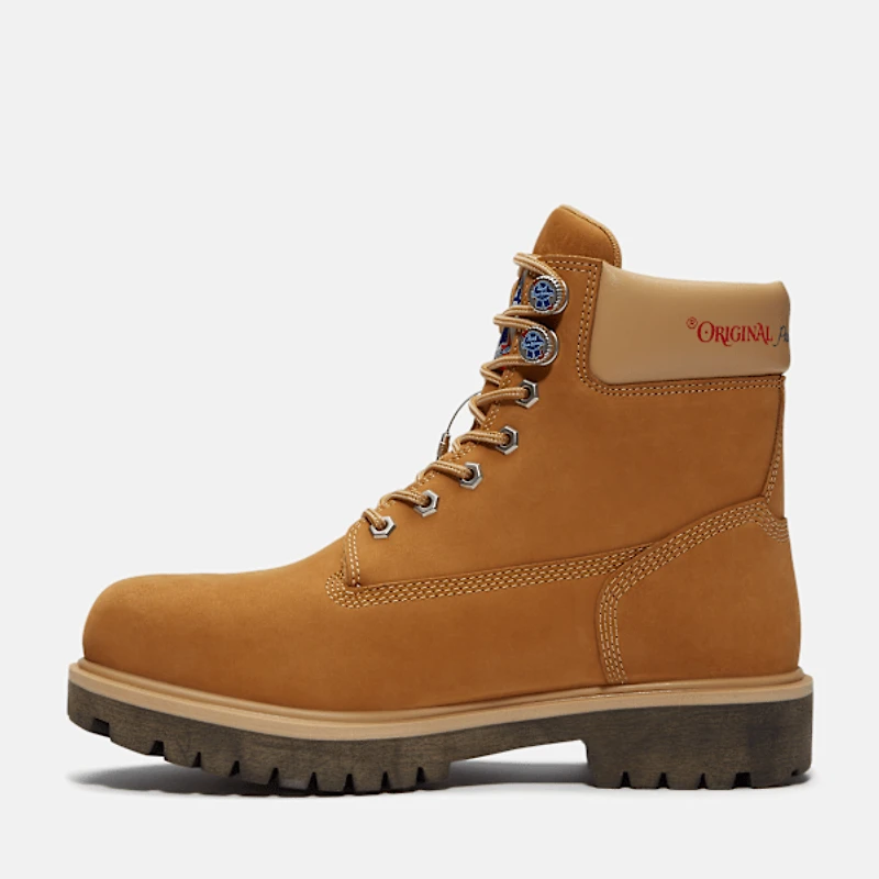 Men's Timberland PRO® and Pabst Blue Ribbon Direct Attach 6" Soft Toe Waterproof Work Boot
