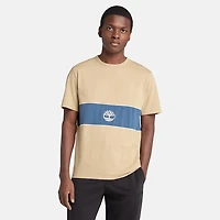 Cut-and-Sew Short-Sleeve T-Shirt