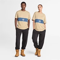 Cut-and-Sew Short-Sleeve T-Shirt