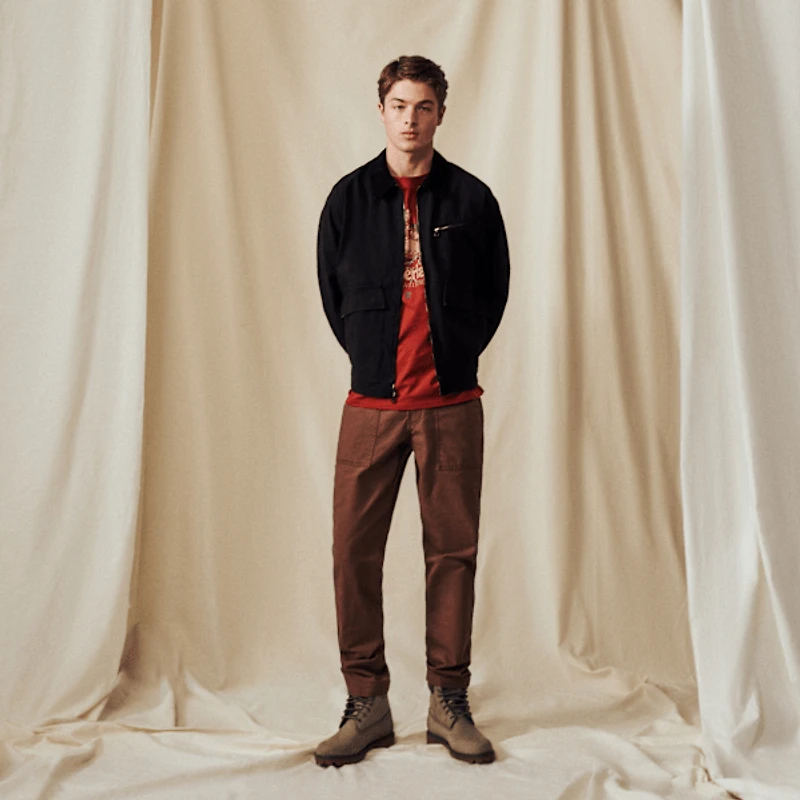 Men's Strafford Washed Canvas Jacket