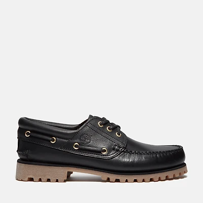 Men's Timberland® Authentic 3-Eye Lug Handsewn Boat Shoe