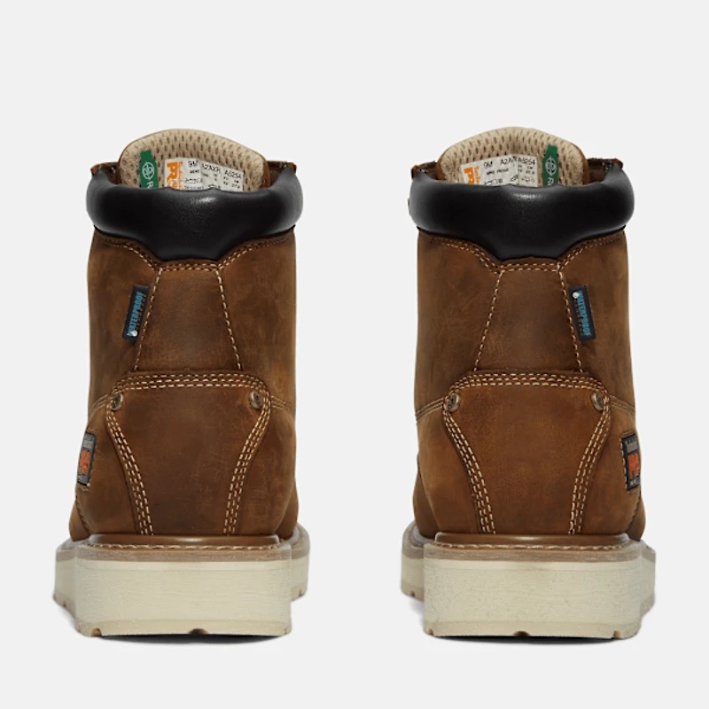 Men's Timberland PRO® Gridworks 6" Waterproof Moc-Toe Work Boot