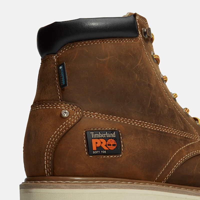 Men's Timberland PRO® Gridworks 6" Waterproof Moc-Toe Work Boot