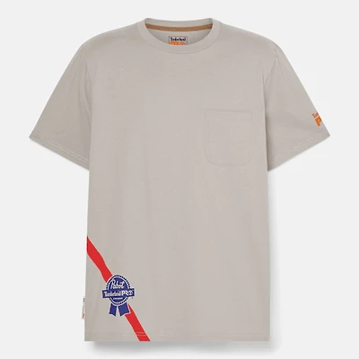 Men's Timberland PRO® and Pabst Blue Ribbon Short Sleeve T-Shirt