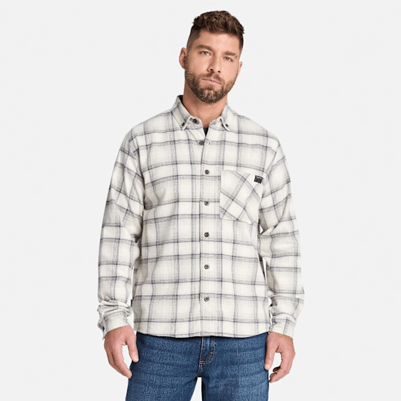 Men's Timberland PRO® Woodfort Lightweight Flannel Flex Shirt