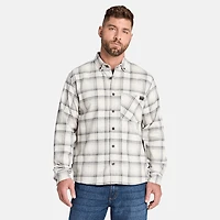 Men's Timberland PRO® Woodfort Lightweight Flannel Flex Shirt