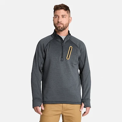 Men's Timberland PRO® Reaxion Quarter-Zip Athletic-Fit Fleece Jacket