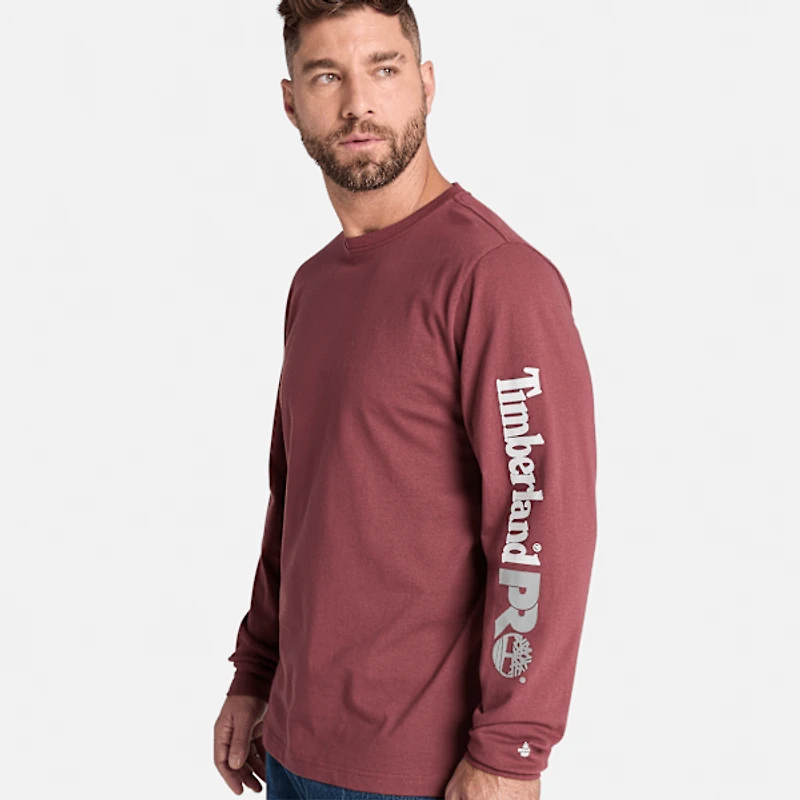 Men's Timberland PRO® Core Logo Long-Sleeve T-Shirt