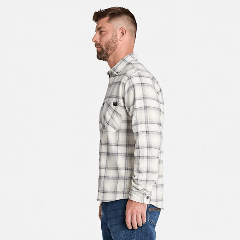 Men's Timberland PRO® Woodfort Lightweight Flannel Flex Shirt
