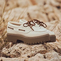 Women's Stone Street Platform Boat Shoe