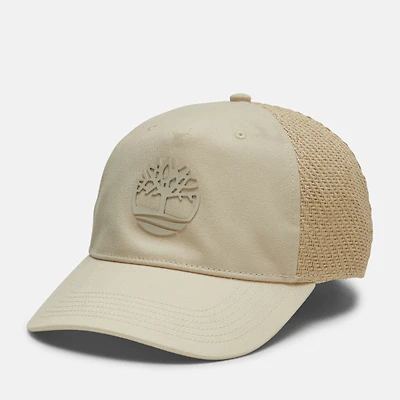 Women's Straw Panel Baseball Cap