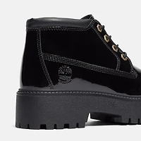 Women's Patent Leather Stone Street Platform Chukka